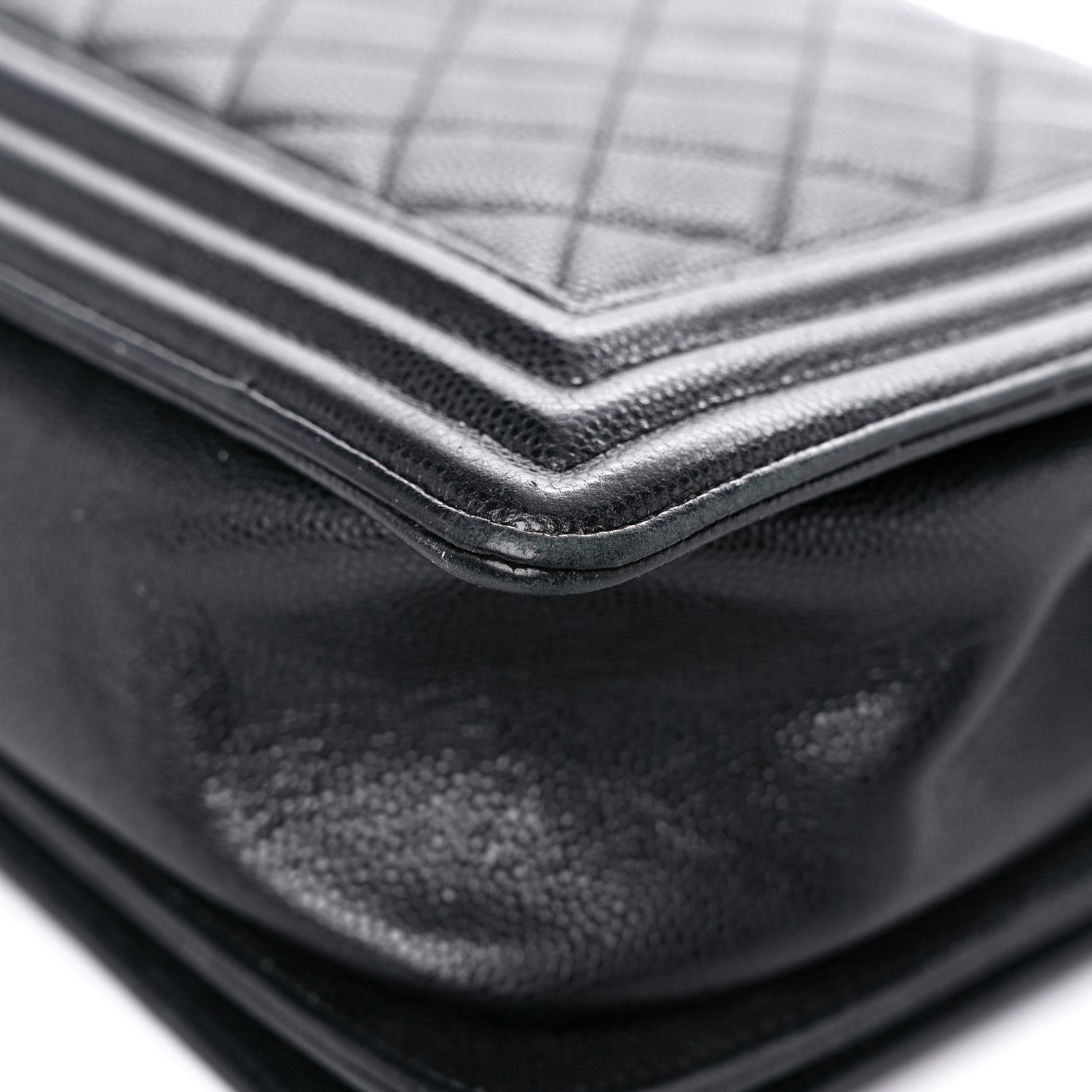 Chanel Caviar Quilted New Medium Boy Flap Black 11 of 16