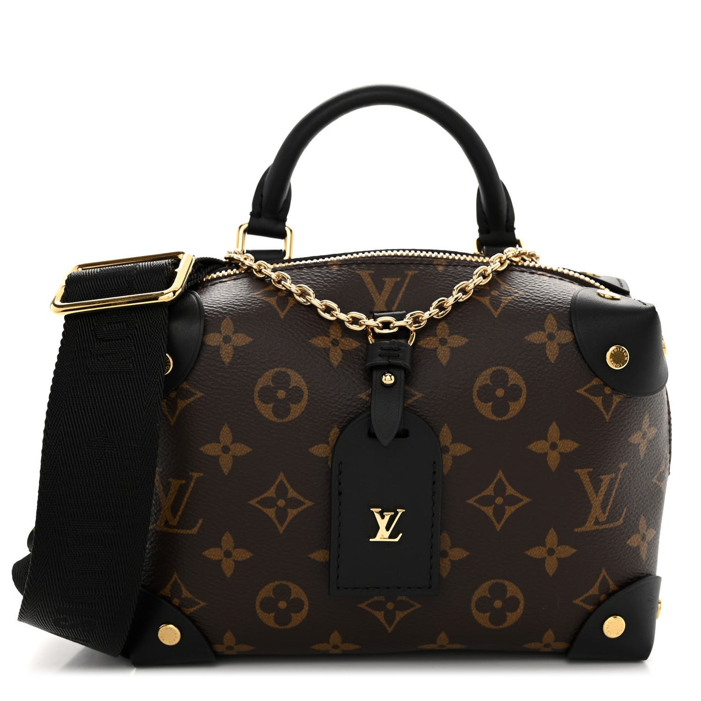 Monogram Petite Malle Souple Black