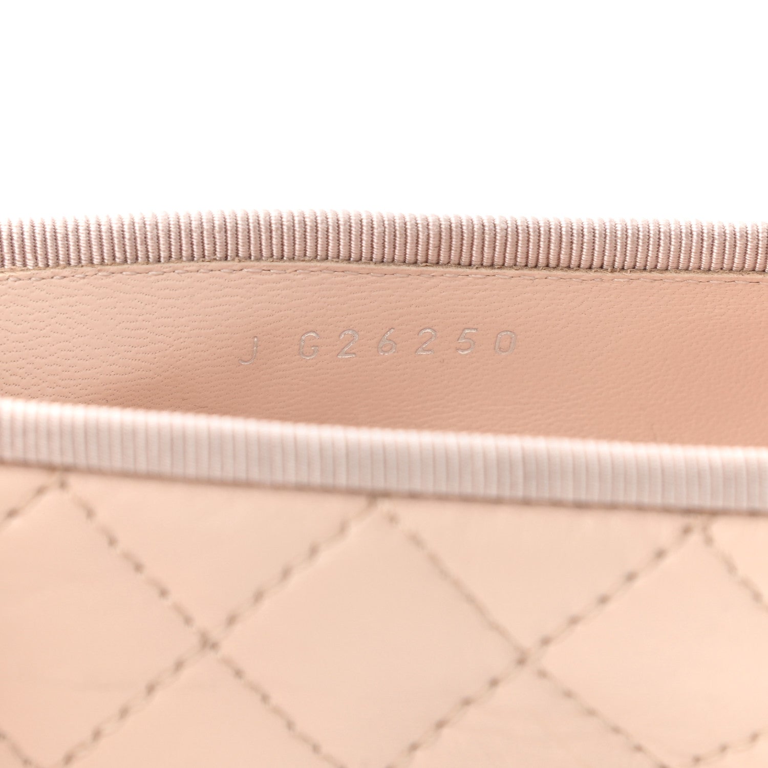 Chanel Lambskin Quilted CC Cap Toe Ballerina Flats 37 Beige 8 of 9