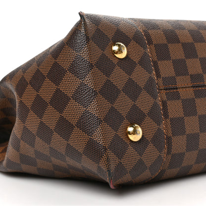 Louis Vuitton Damier Ebene Caissa Hobo Cherry 8 of 12