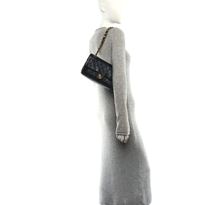 Chanel Lambskin Quilted Small Double Flap Black 2 of 14