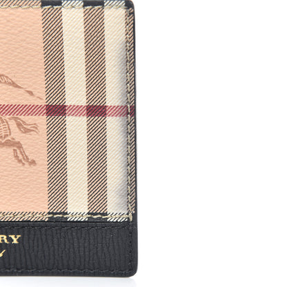 Burberry Haymarket Check BBi-Fold Wallet Black 9 of 11