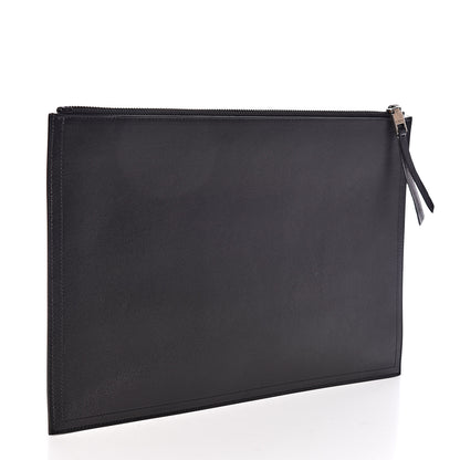 Givenchy Lambskin Large Emblem Pouch Black 3 of 8