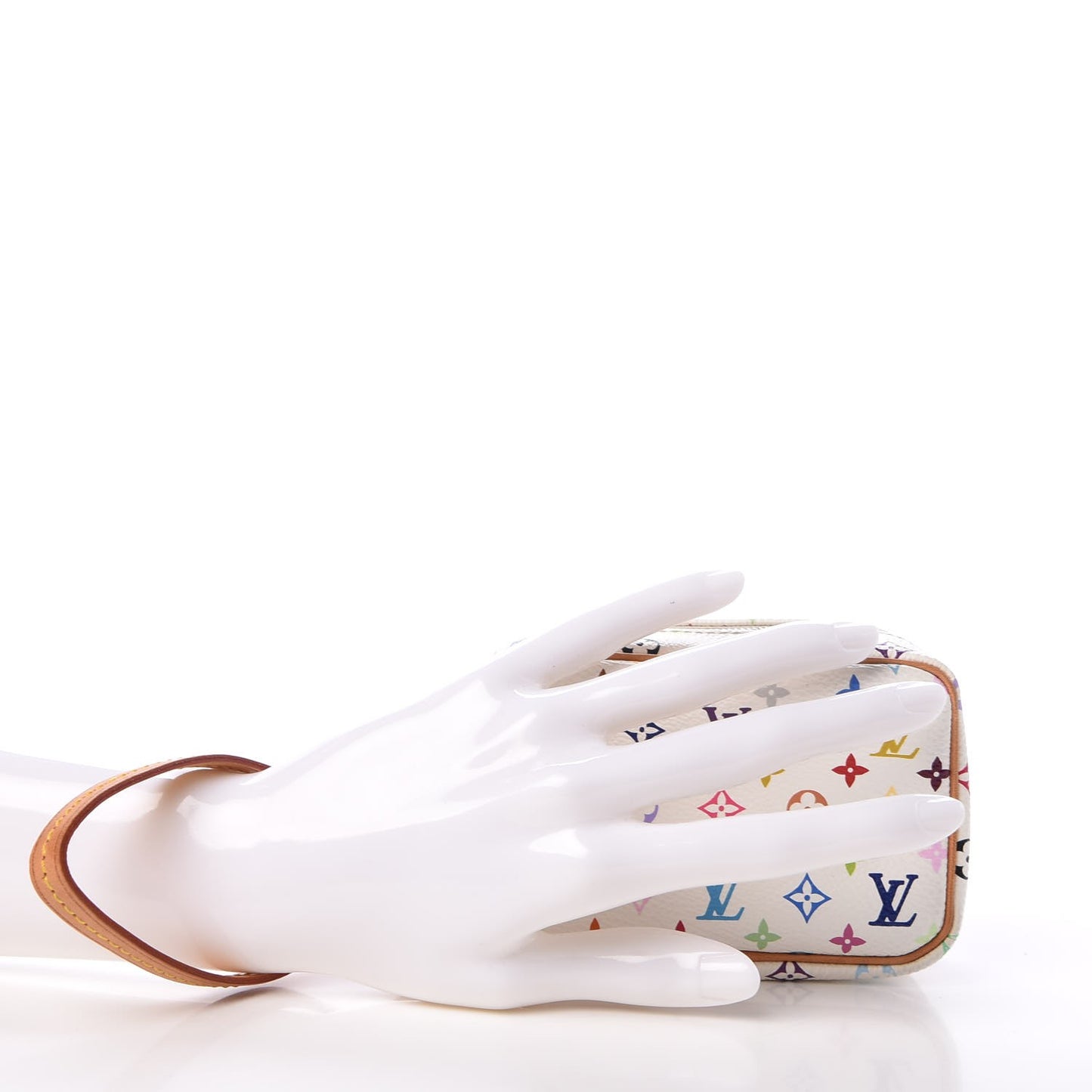 Monogram Multicolor Trousse Wapity White
