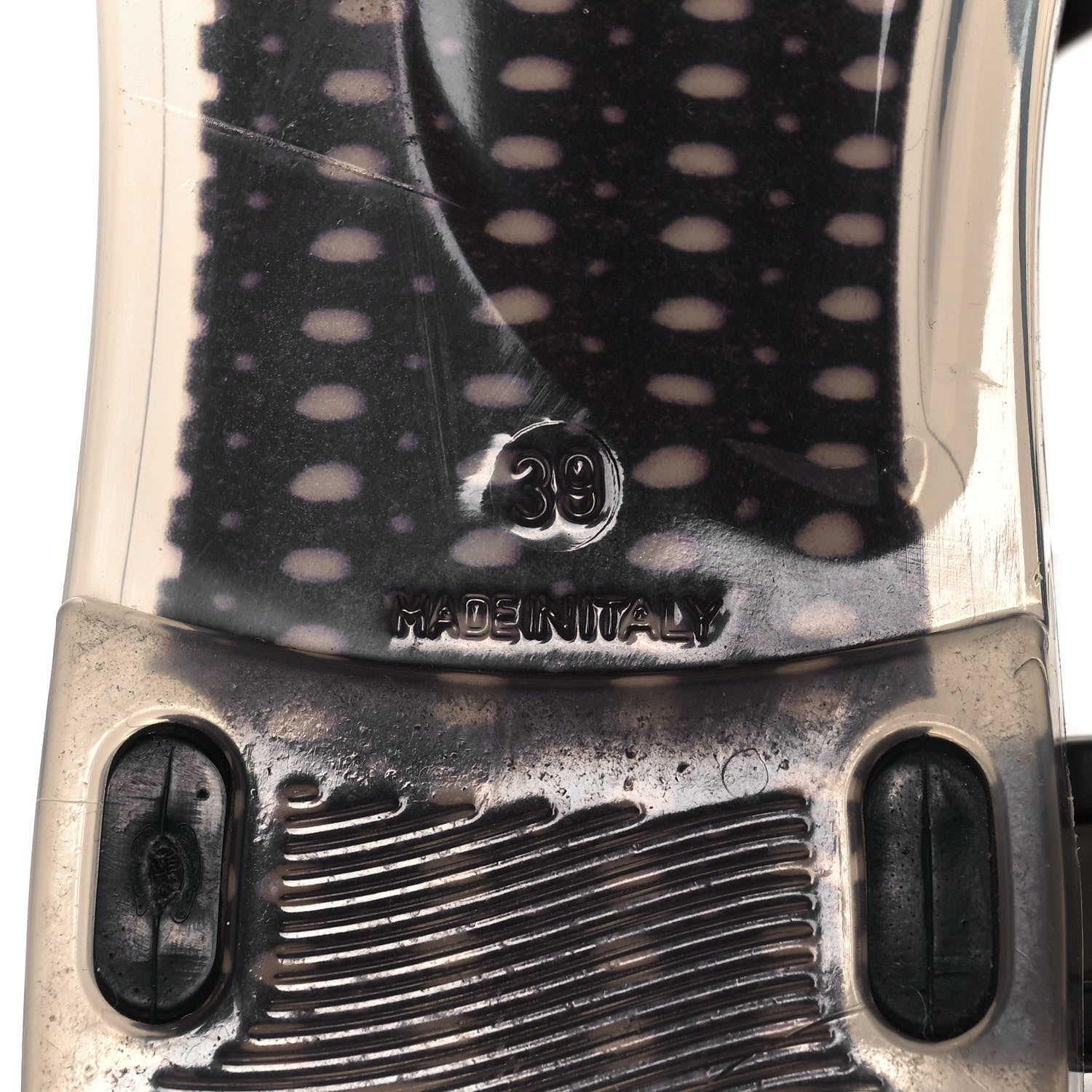 Chanel Jelly Camellia Sandals 39 Black 6 of 8