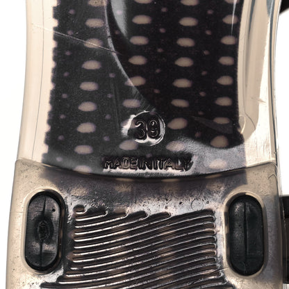 Chanel Jelly Camellia Sandals 39 Black 6 of 8
