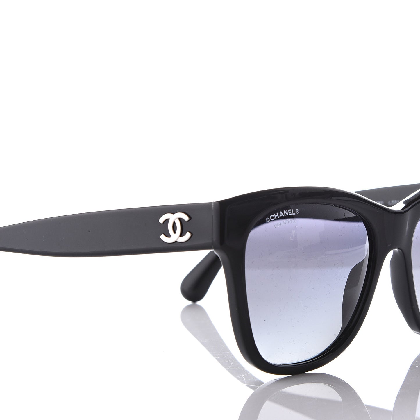 Polarized Square CC Sunglasses 5380 Black