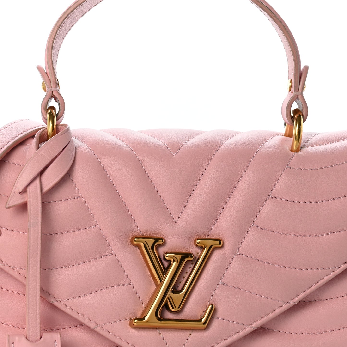 Calfskin Hold Me New Wave MM Rose Ballerine