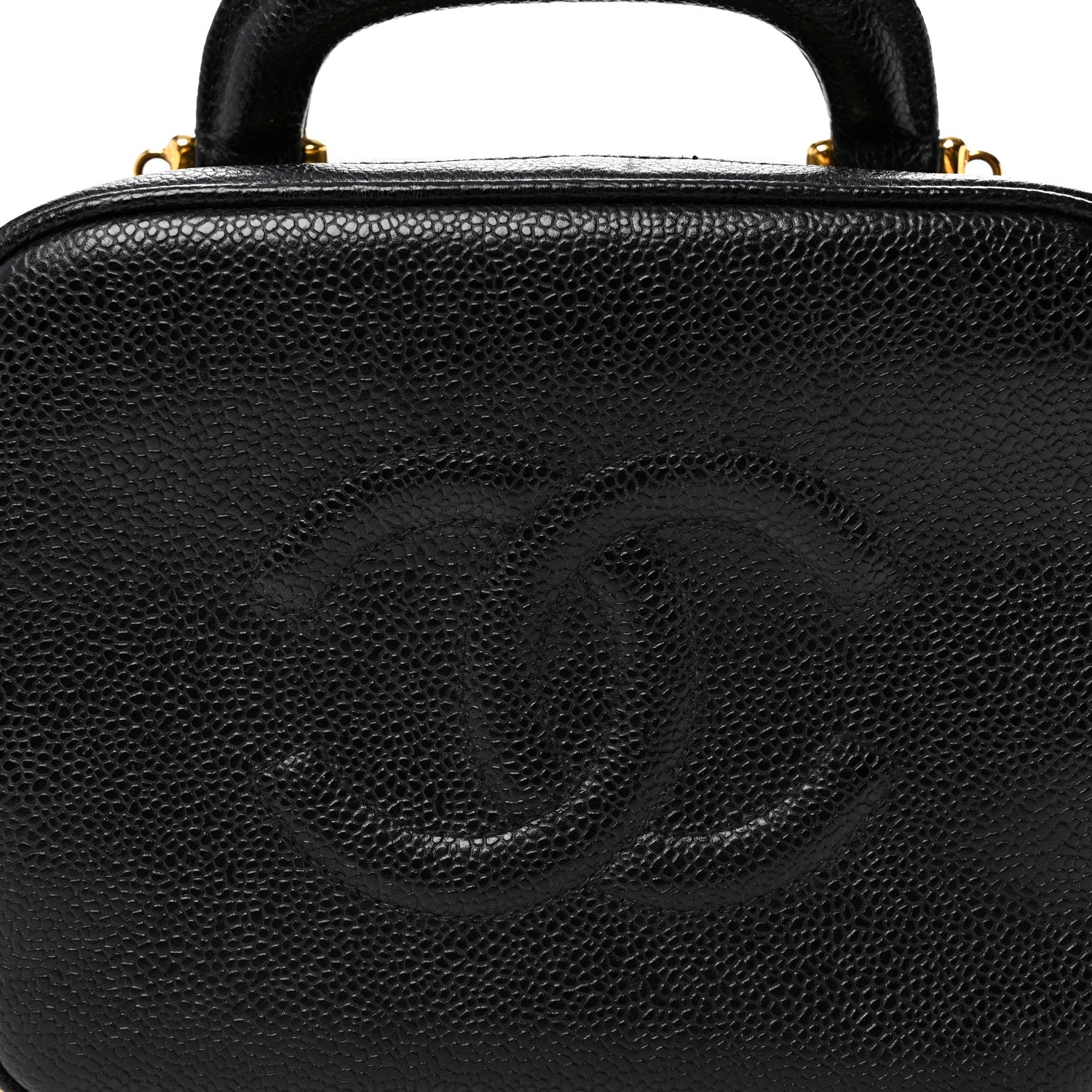 Chanel Caviar Timeless CC Vanity Case Black 9 of 12