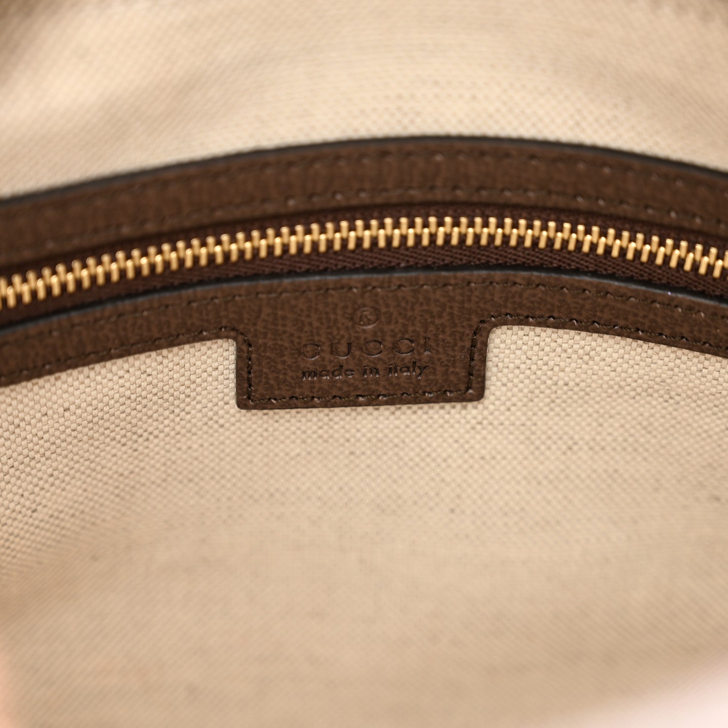 Gucci GG Supreme Monogram Textured Dollar Calfskin Web Medium Ophidia Top Handle Bowler Bag Beige Ebony New Acero 7 of 10