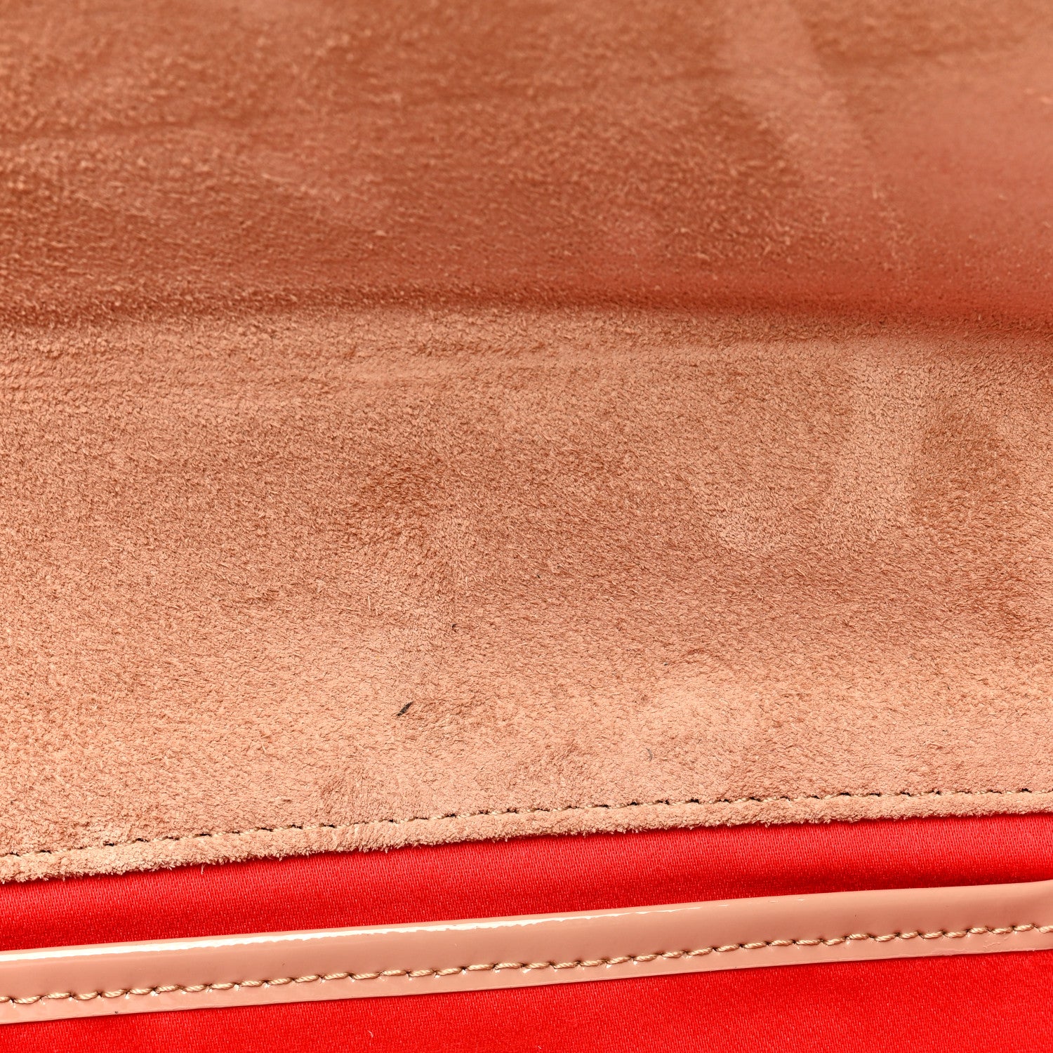 Christian Louboutin Patent So Kate Baguette Clutch Nude 8 of 8