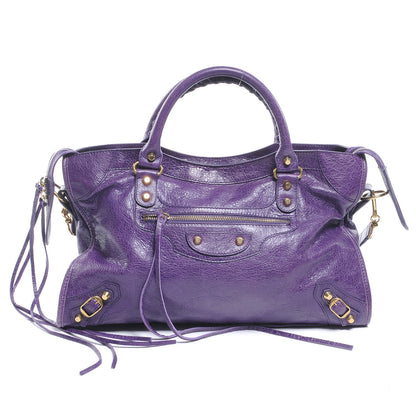 Balenciaga Agneau City Raisin Purple 1 of 8