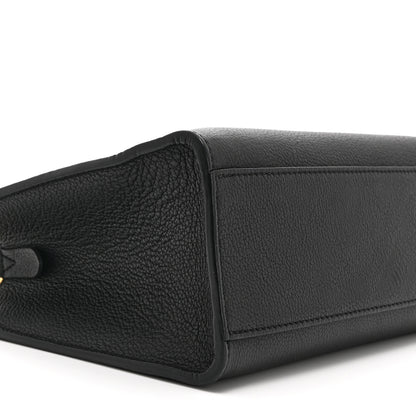 Louis Vuitton Calfskin Lock & Go Tote Black 8 of 9