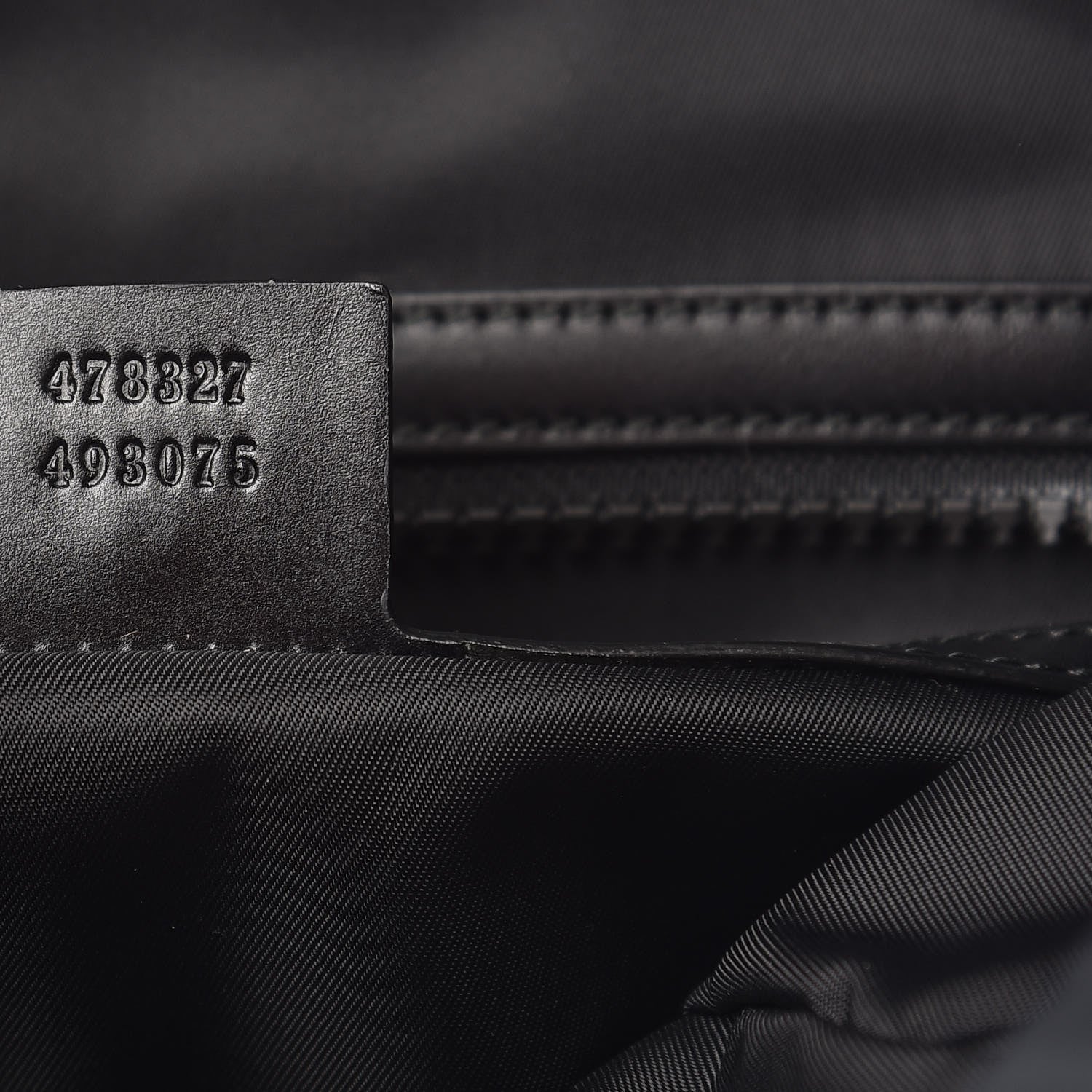 Gucci Techno Canvas Web L'Aveugle Par Amour Embroidered Double Buckle Backpack Black 8 of 10