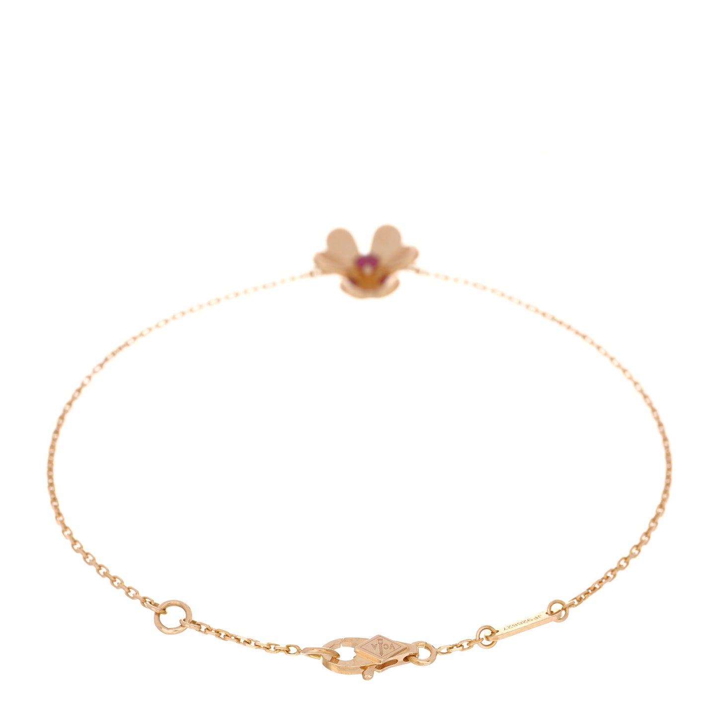 18K Rose Gold Ruby Mini Frivole Bracelet