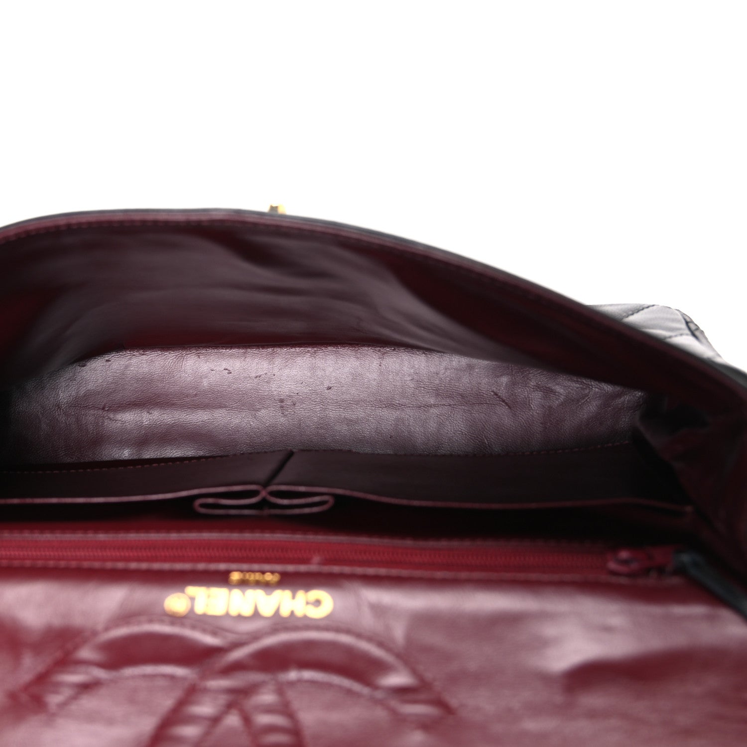 Chanel Lambskin Quilted Medium Single Flap Black 5 of 12