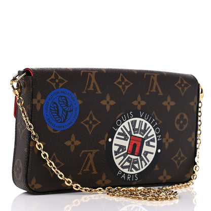 Louis Vuitton Monogram World Tour Pochette Felicie 4 of 10