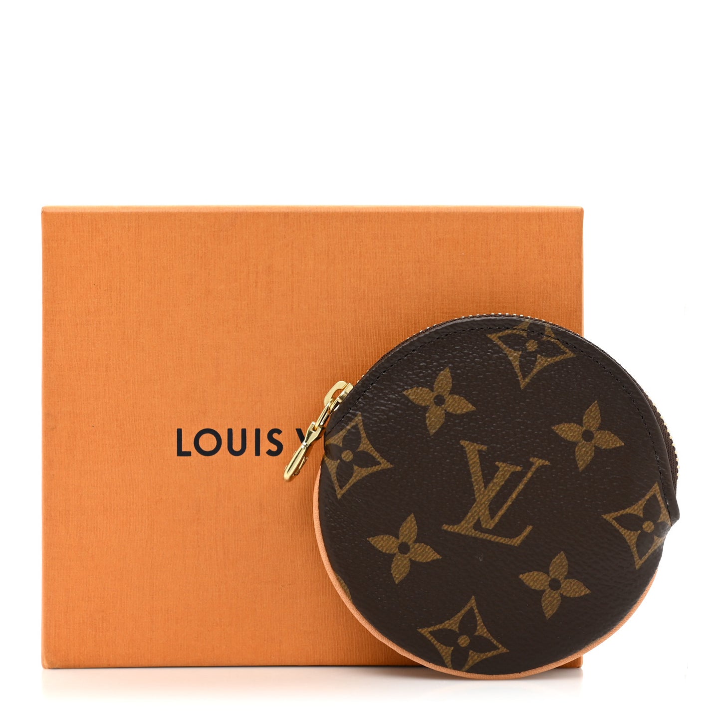 Monogram Round Coin Purse