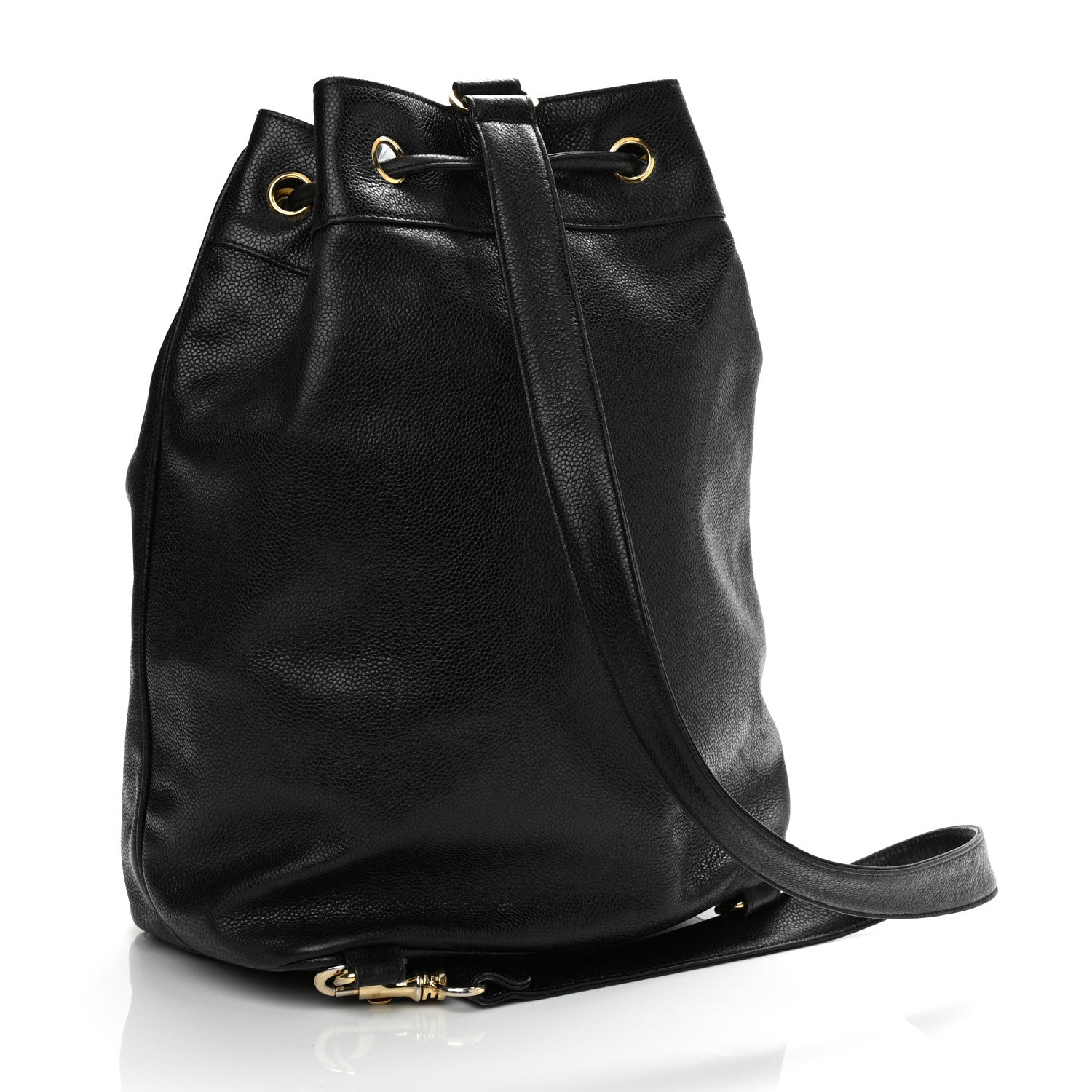 Chanel Caviar Sling Backpack Black 3 of 10