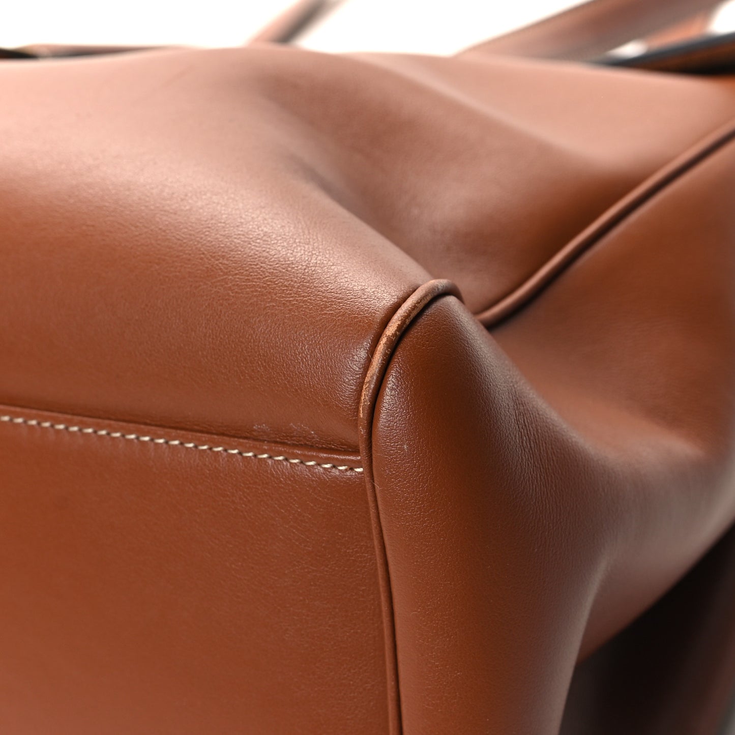 Calfskin Large Soft 16 Bag Tan