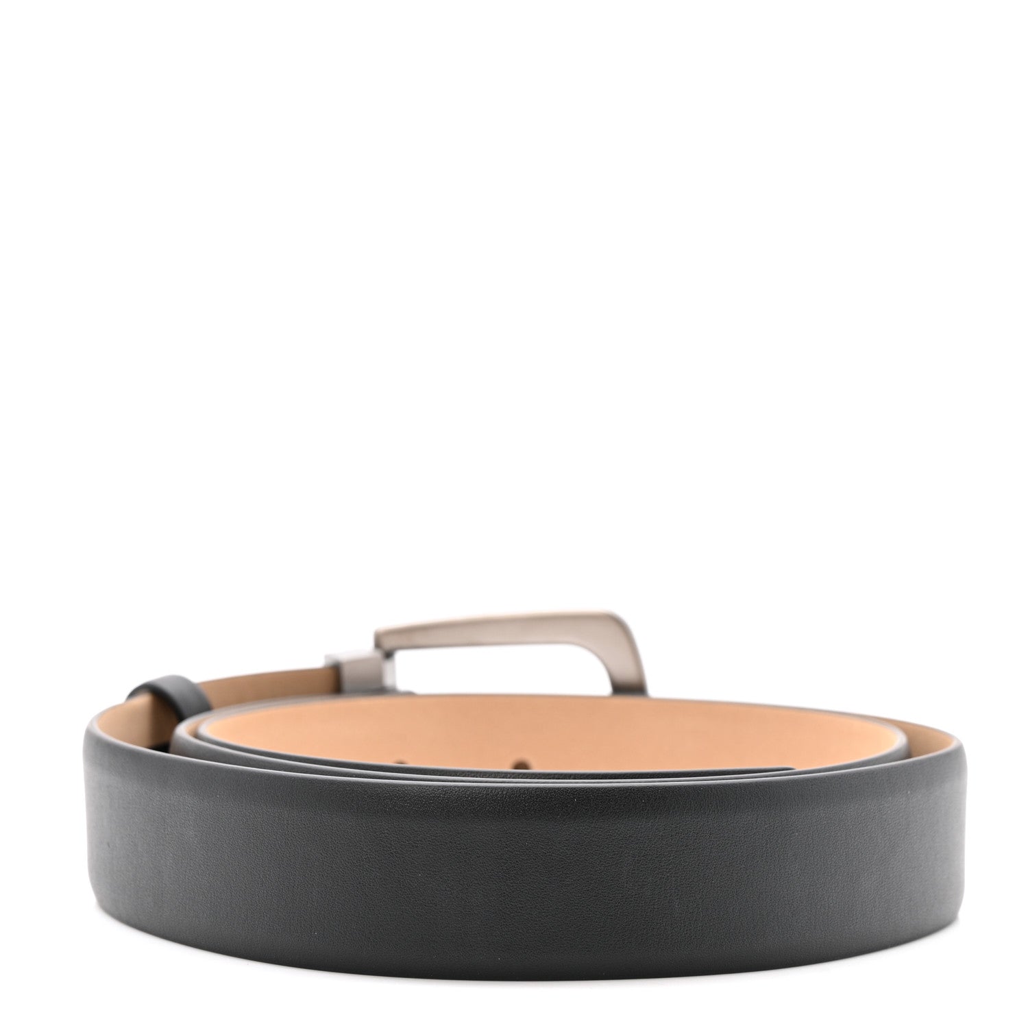 Chanel Calfskin Belt 95 38 Black 2 of 7