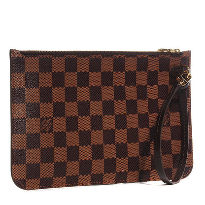 Louis Vuitton Damier Ebene Neverfull MM GM Pochette 3 of 7