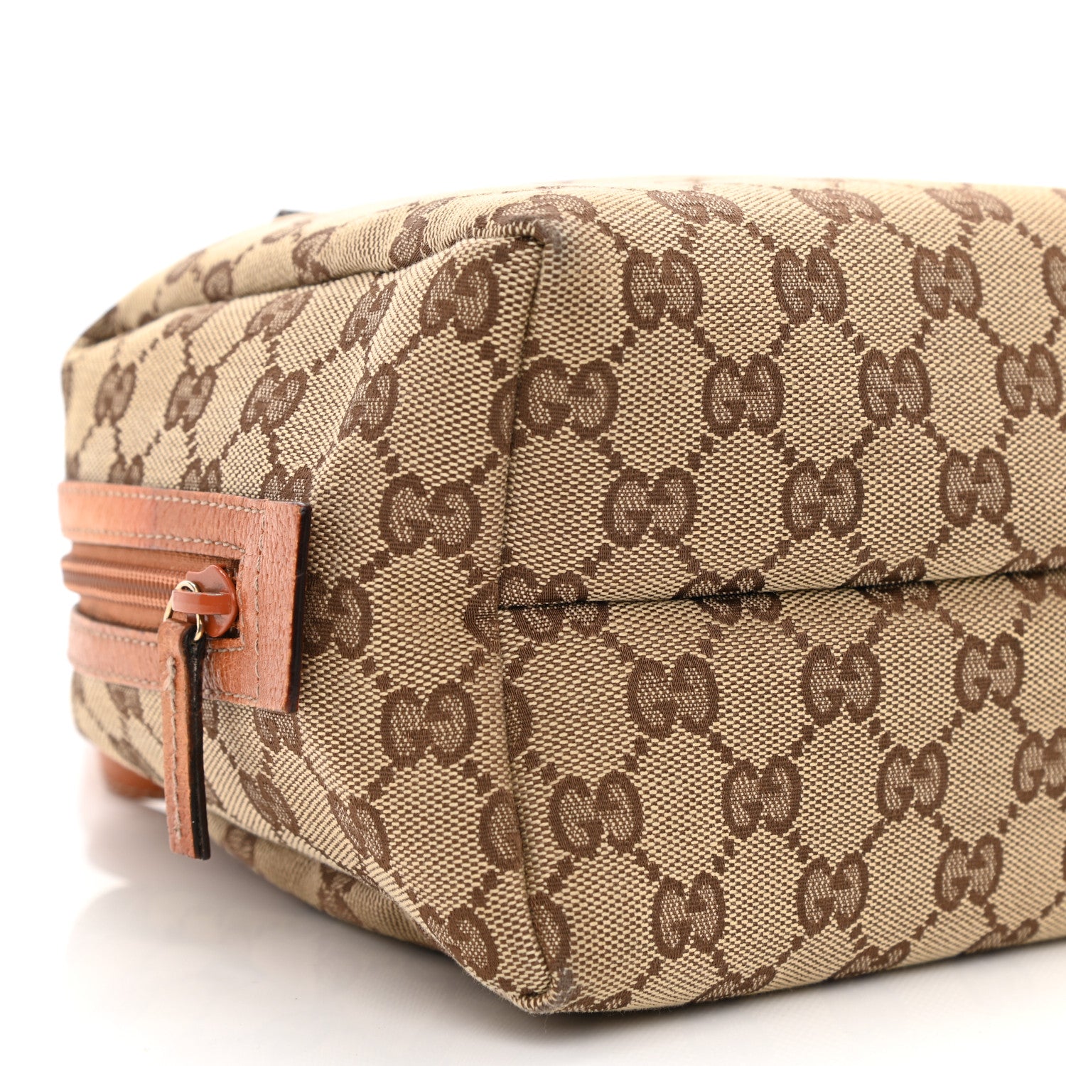 Gucci Monogram Large Balthus Cosmetic Pouch Brown 15 of 18