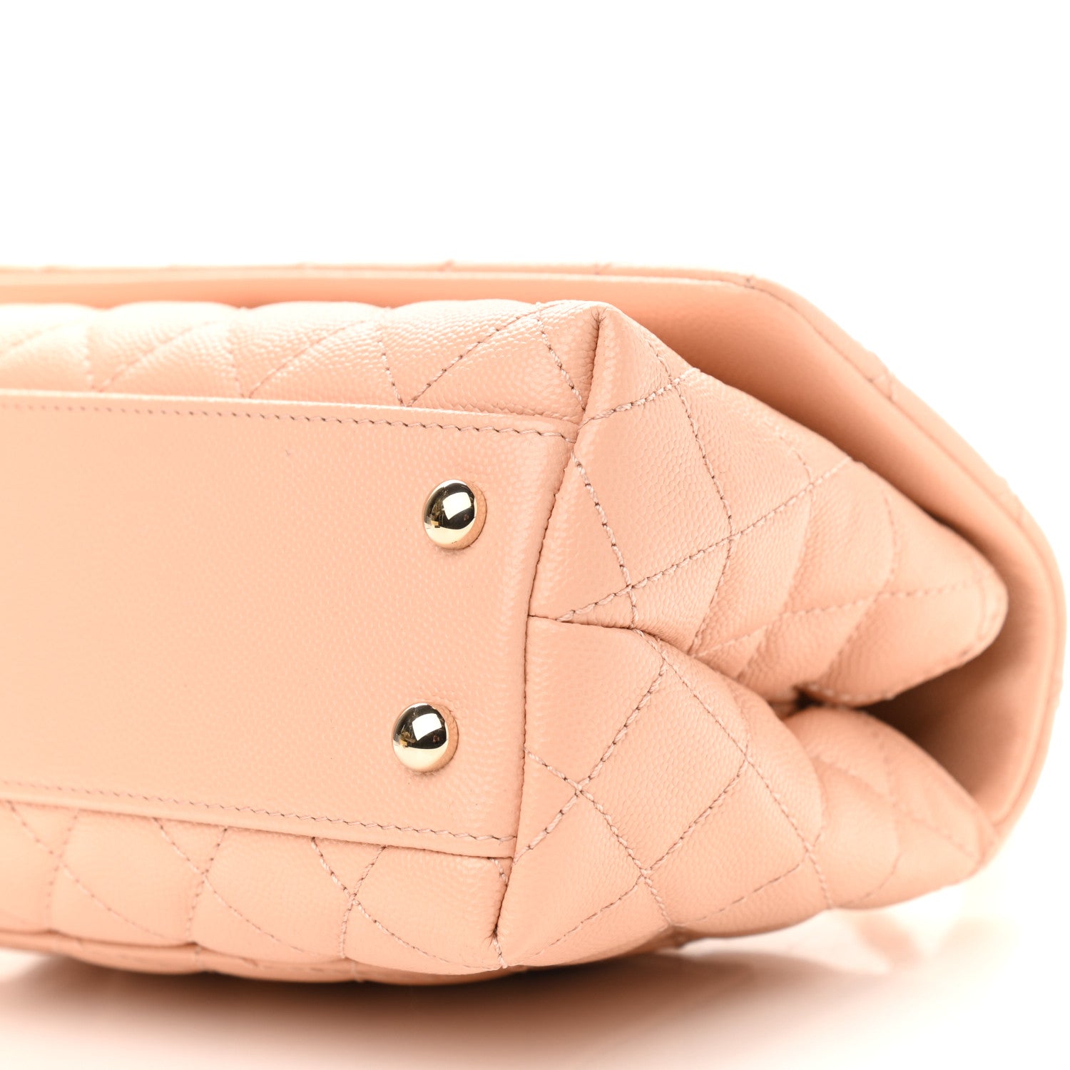 Chanel Caviar Quilted Mini Coco Handle Flap Light Pink 8 of 8