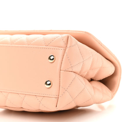 Chanel Caviar Quilted Mini Coco Handle Flap Light Pink 8 of 8
