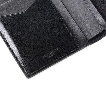Givenchy Goatskin Diamond Quilted GV3 Medium Wallet Black 6 of 9