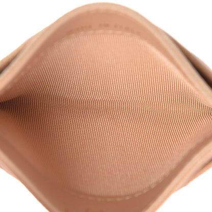 Chanel Iridescent Caviar Quilted Card Holder Beige 5 of 9