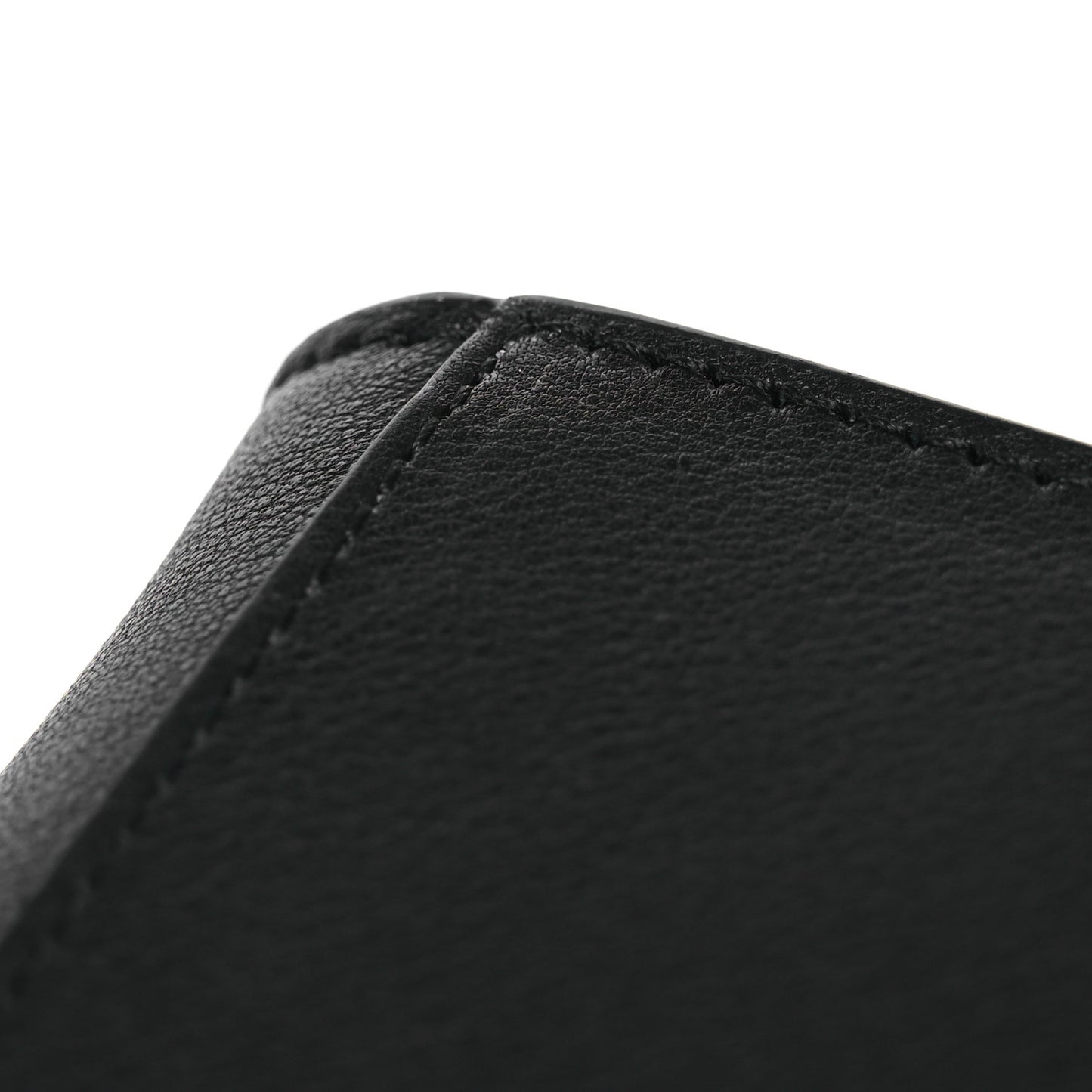 Calfskin Mini Hug Bag Black