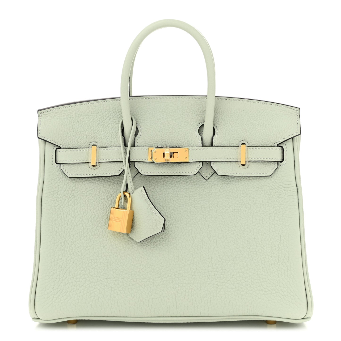 Togo Birkin 25 Gris Neve