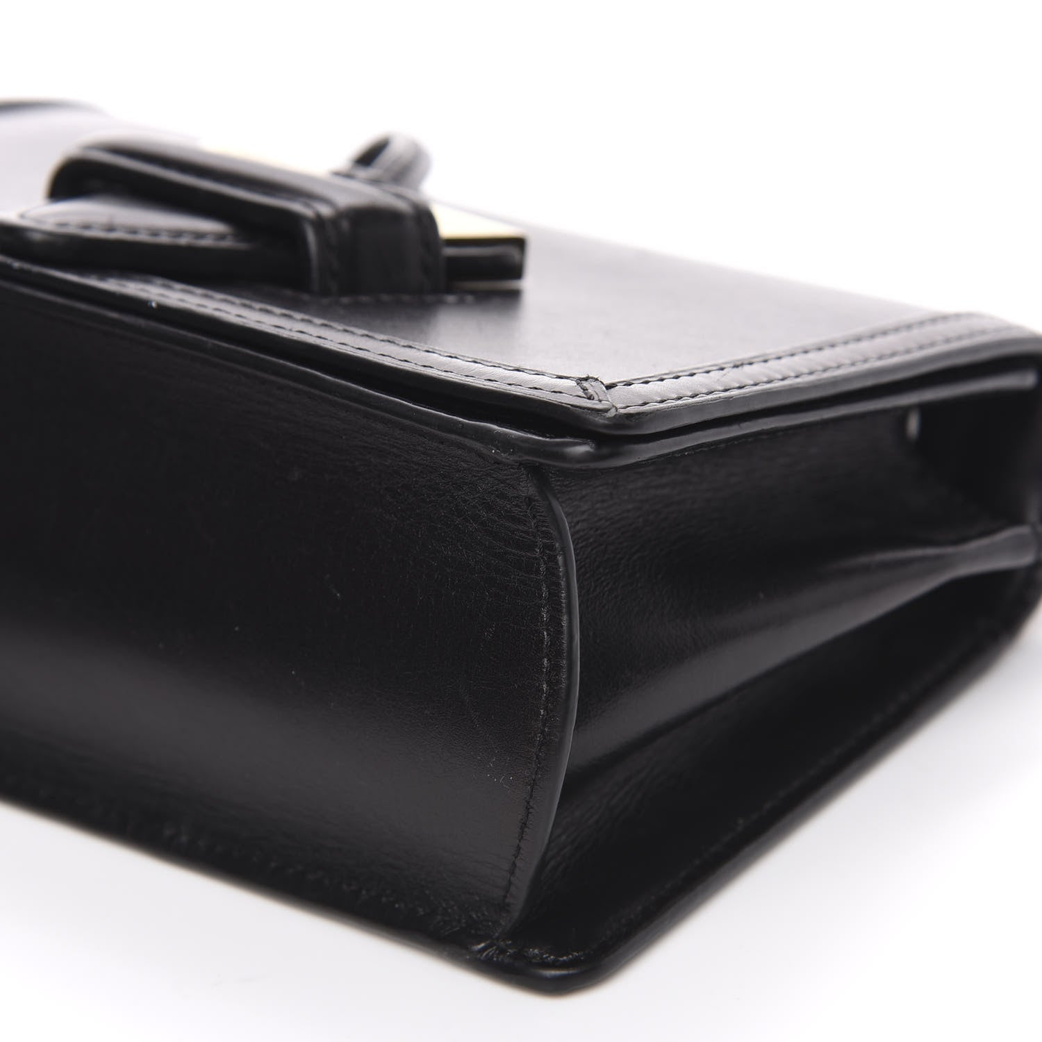 Loewe Calfskin Mini Barcelona Shoulder Bag Black 8 of 12