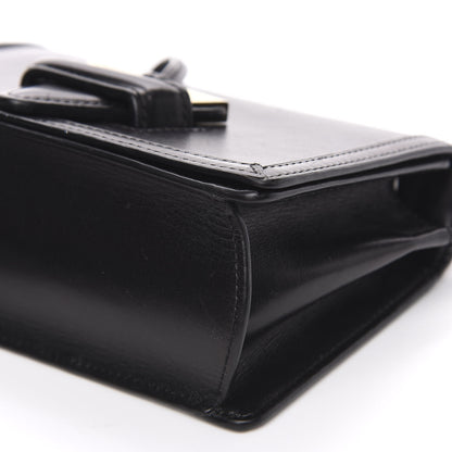 Loewe Calfskin Mini Barcelona Shoulder Bag Black 8 of 12