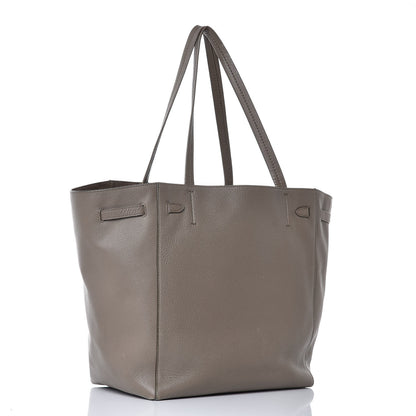 Celine Soft Grained Calfskin Small Belt Cabas Phantom Taupe 3 of 18
