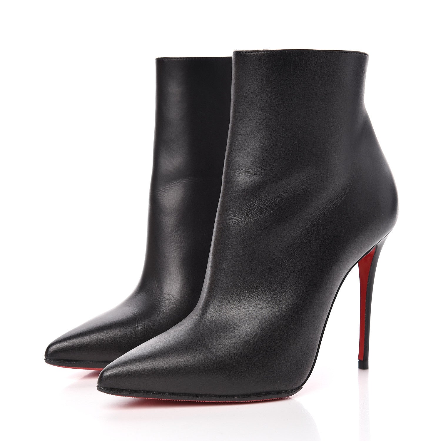 Christian Louboutin Calfskin So Kate Booty 100 Ankle Boots 36 Black 3 of 11