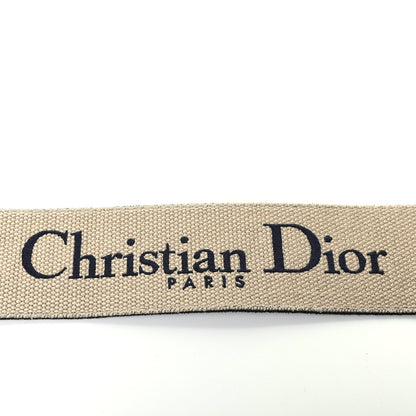 Christian Dior Canvas Embroidered Shoulder Strap 6 of 6