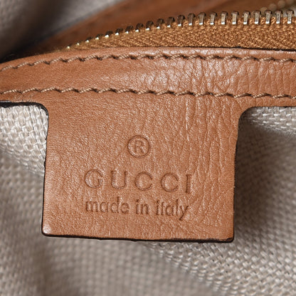 Gucci Monogram Medium Marrakech Hobo Brown 6 of 10