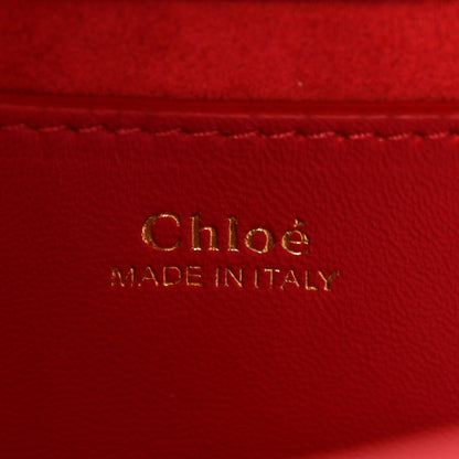 Chloe Nappa Small Kiss Bag Red Crush 6 of 9