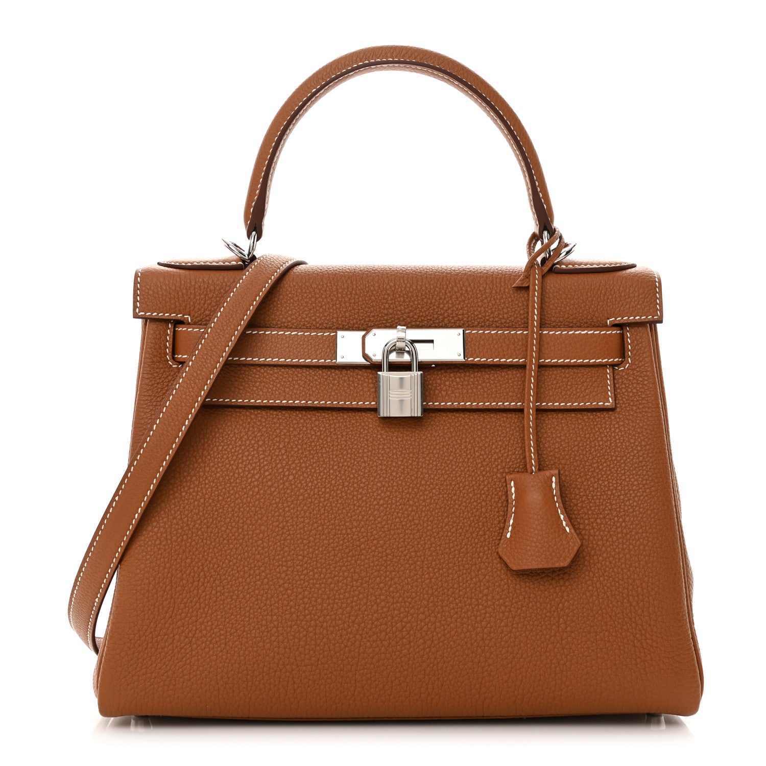 Hermes Togo Kelly Retourne 28 Gold 1 of 12