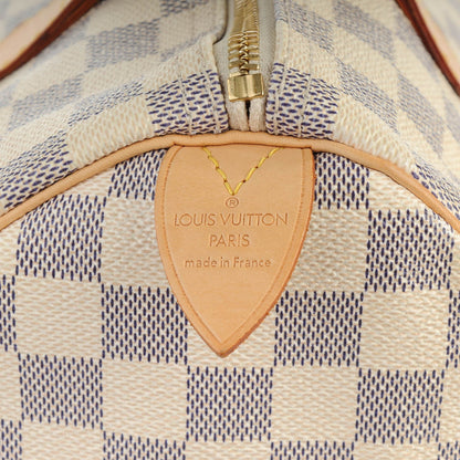 Louis Vuitton Damier Azur Speedy 30 6 of 13