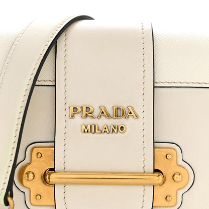 Prada City Calfskin Saffiano Cahier Bag Talco 7 of 10