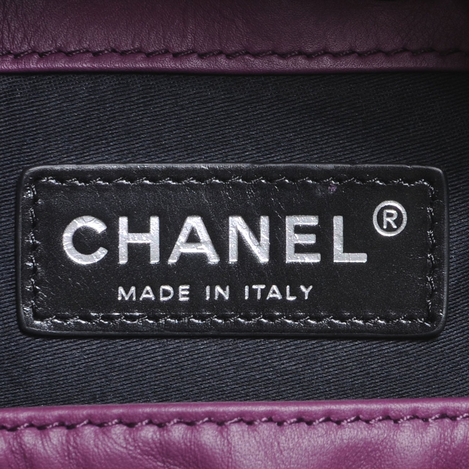 Chanel Lambskin Mini Backpack Purple 6 of 7