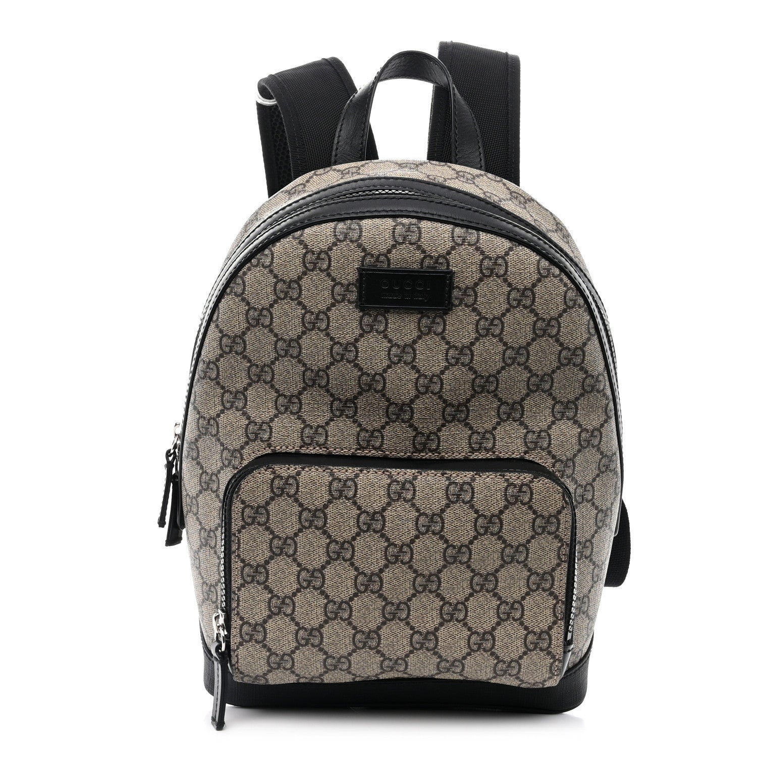 Gucci GG Supreme Monogram Small Eden Day Backpack Black 1 of 10