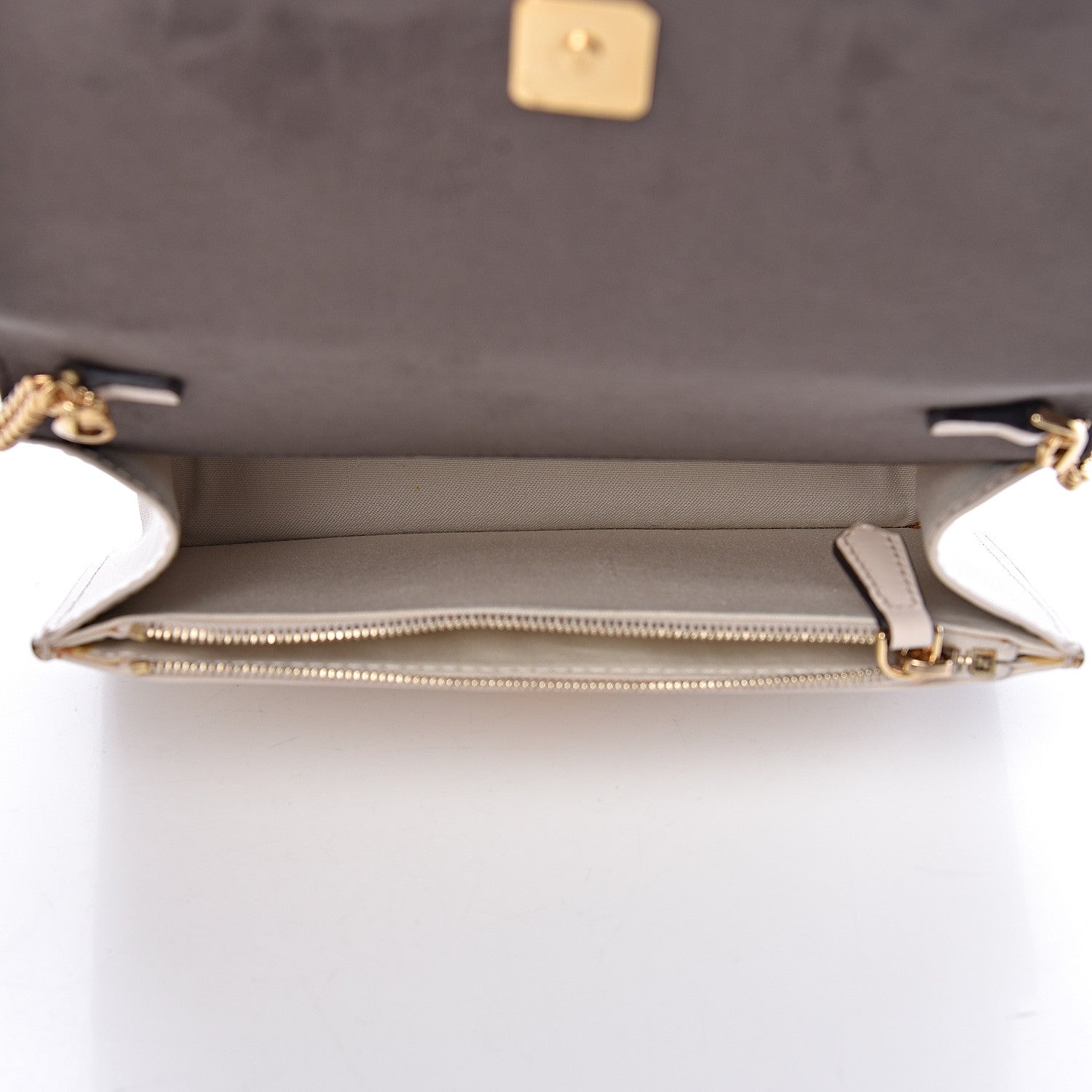 Fendi Vitello Liberty Studded Tube Wallet On Chain Camelia Multicolor 5 of 10