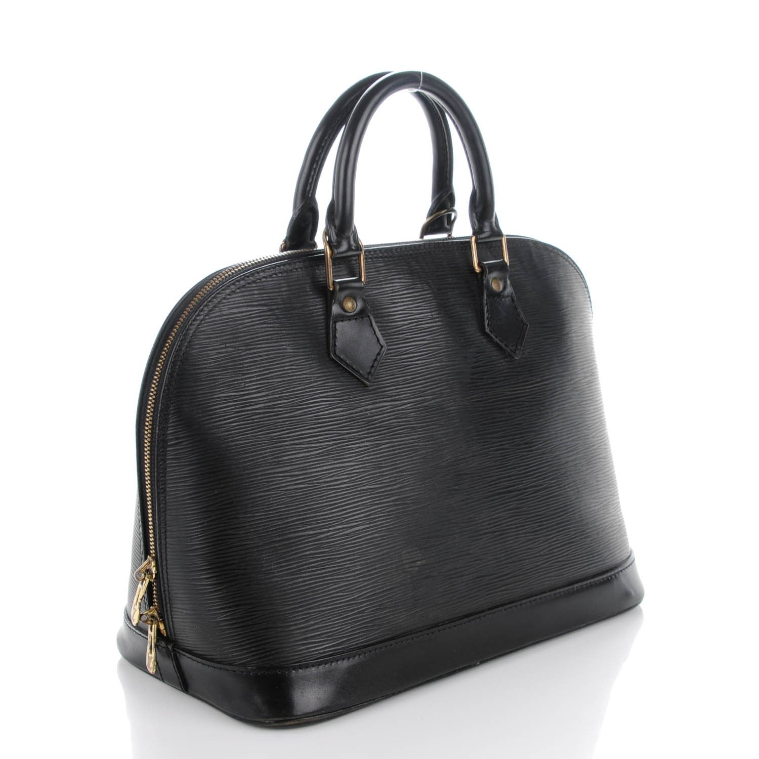 Louis Vuitton Epi Alma PM Black 3 of 7