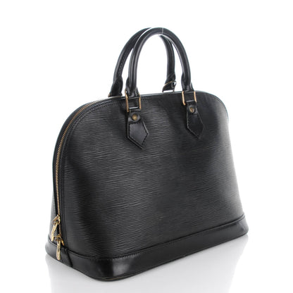Louis Vuitton Epi Alma PM Black 3 of 7