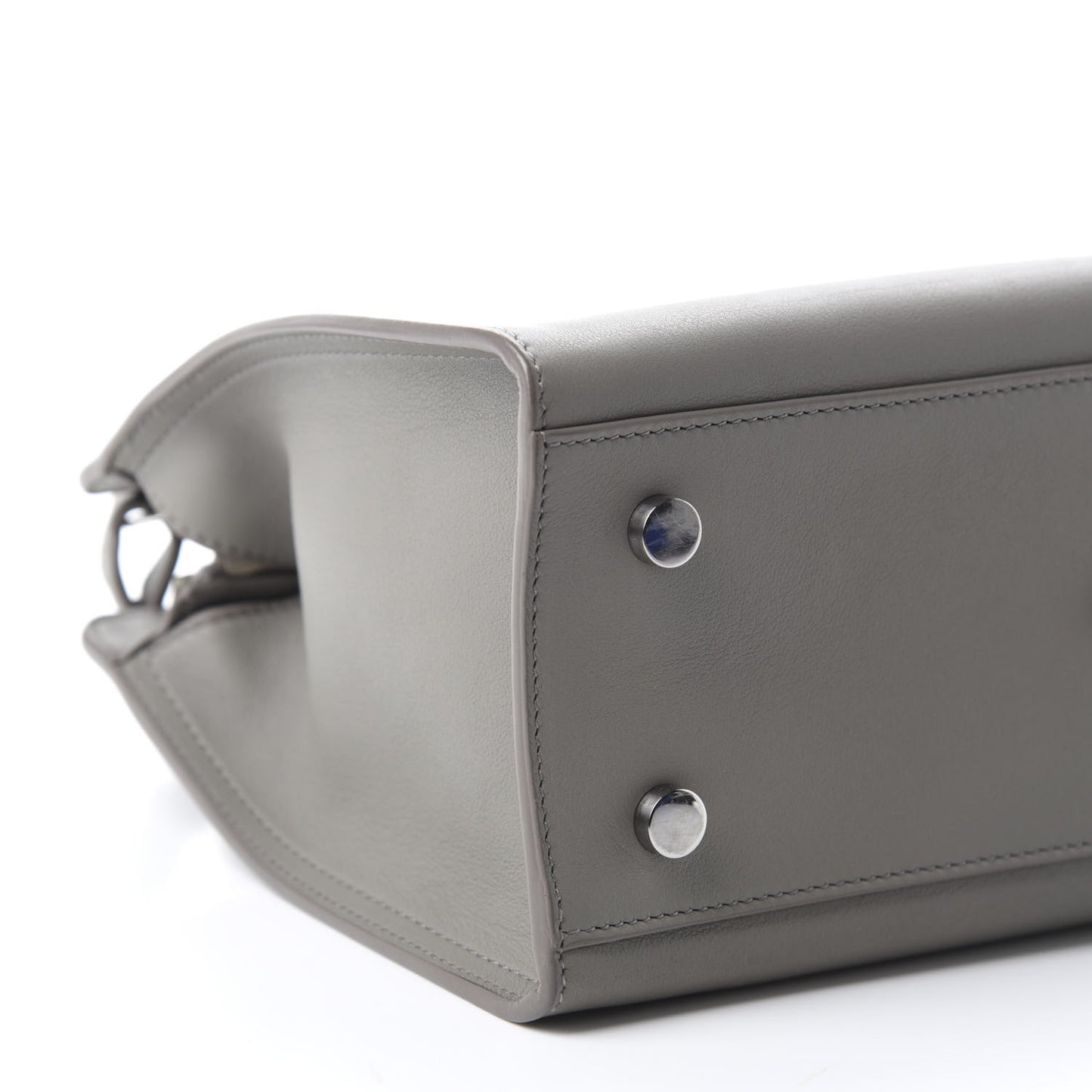 Calfskin Monogram Baby Cabas Fog