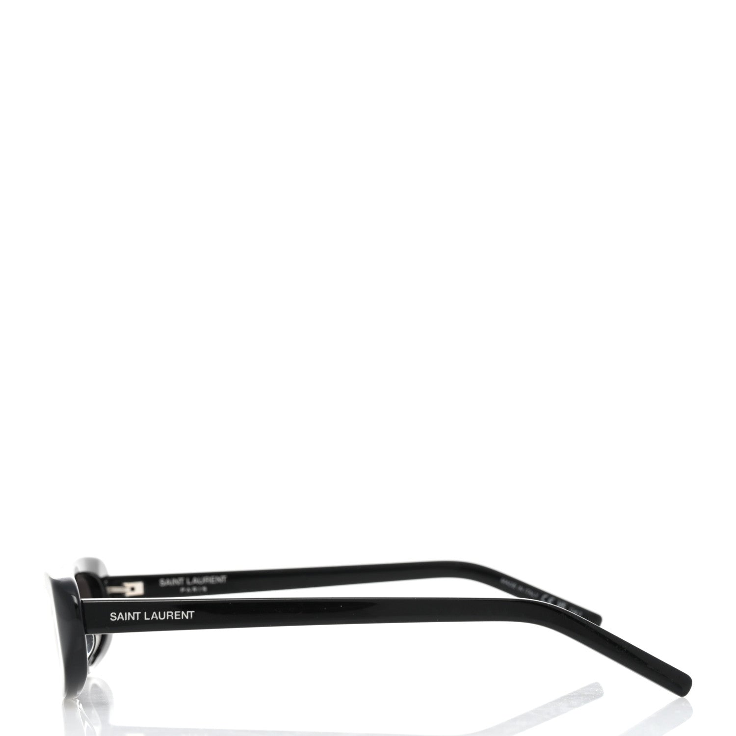 Saint Laurent Acetate Cat Eye Sunglasses SL 577 Black 3 of 8